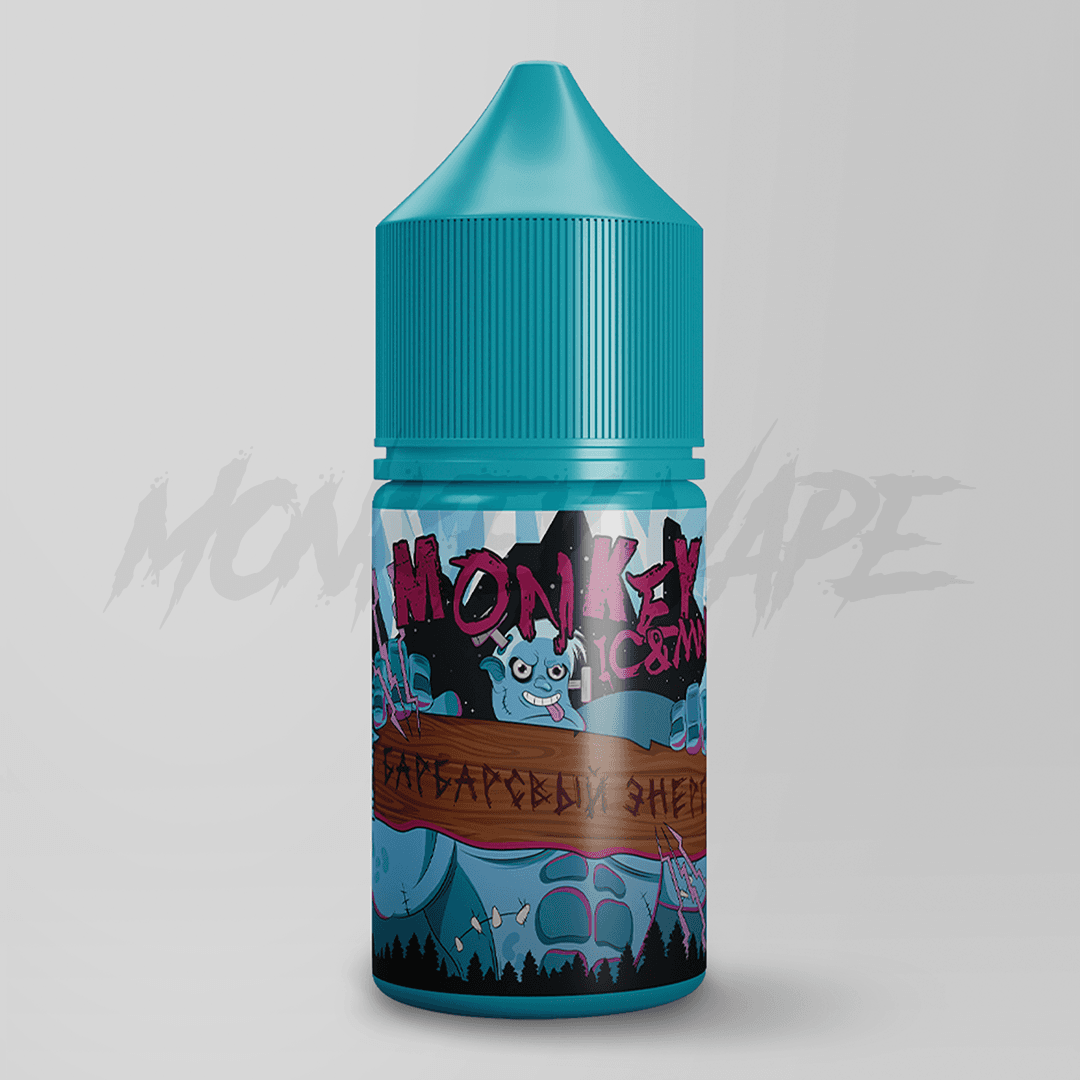 Жидкость Monkey Vape ic&mnt 25 мл №4 Барбарсвый Энерг
