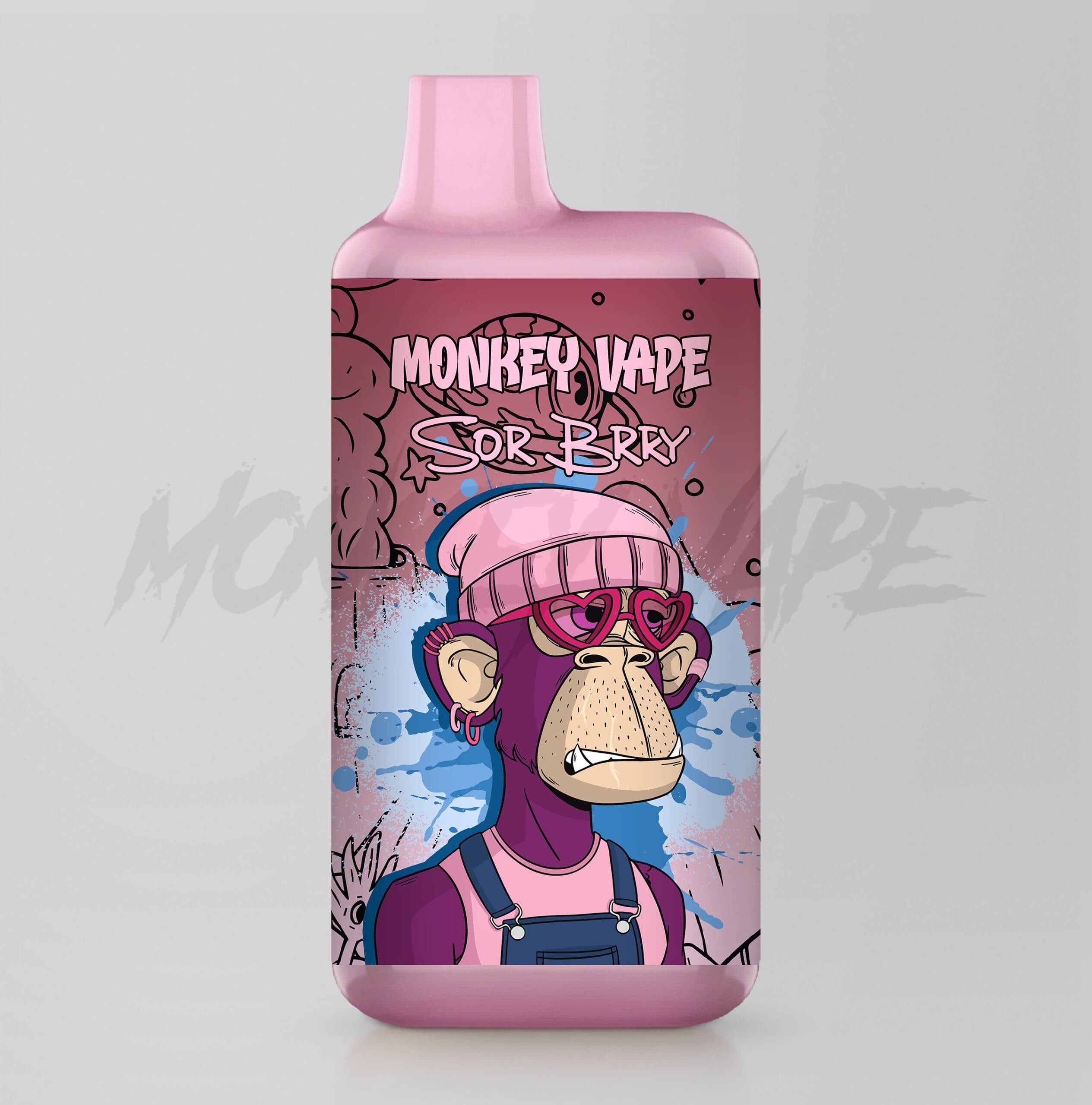 MONKEY VAPE 8000 - Sor Brry