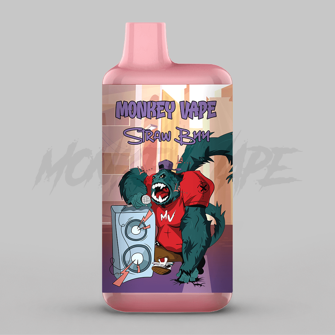 MONKEY VAPE 8000 - Straw Bnn