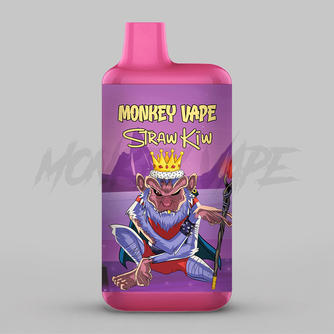 MONKEY VAPE 8000 - Straw Kiw