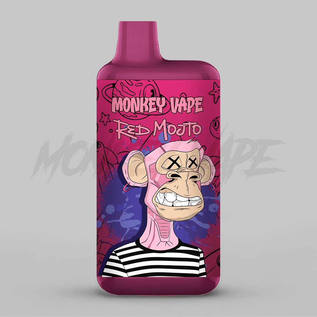 MONKEY VAPE 8000 - Red Mojto