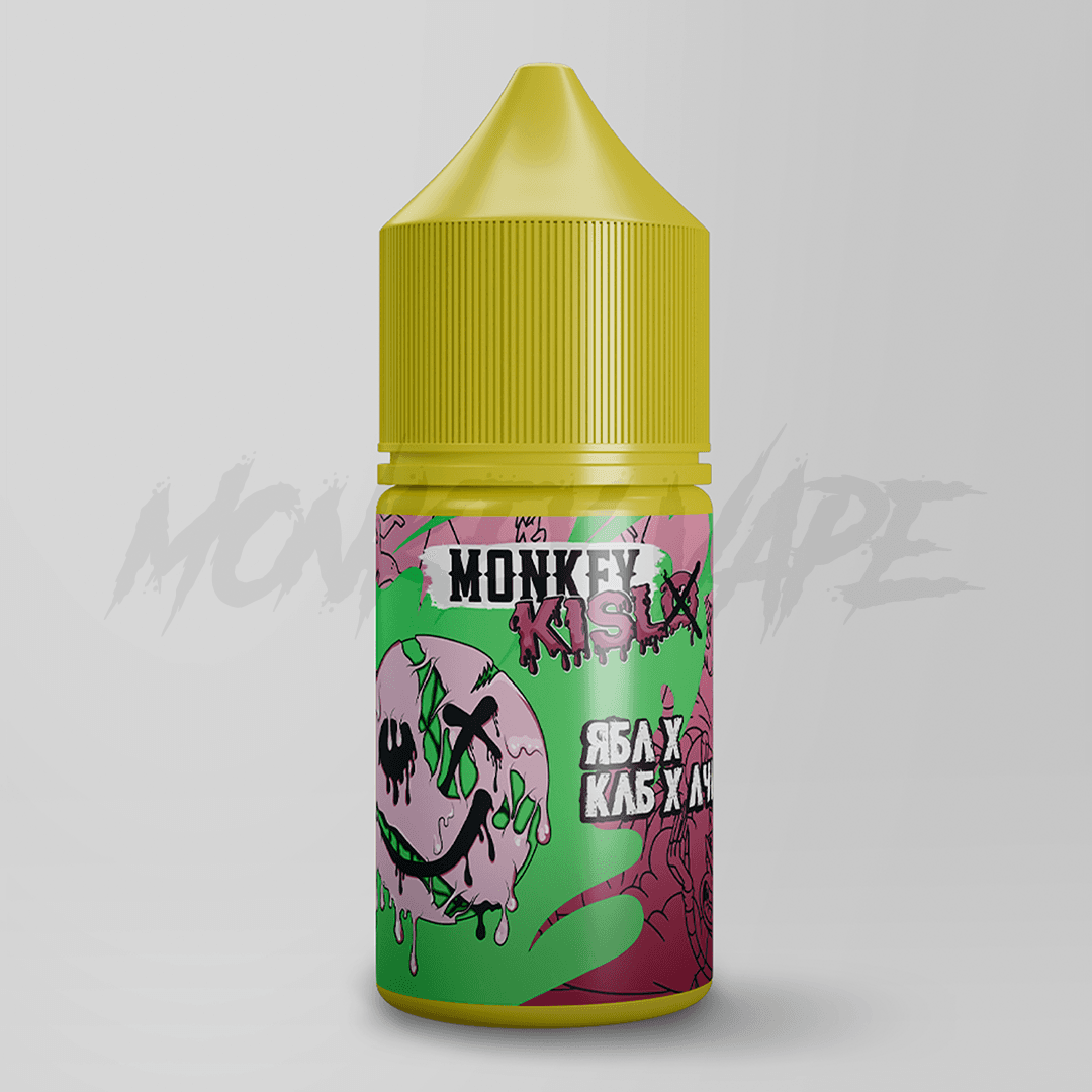 Жидкость Monkey Vape KISL 25мл #4 Ябл-Клб-Лчи